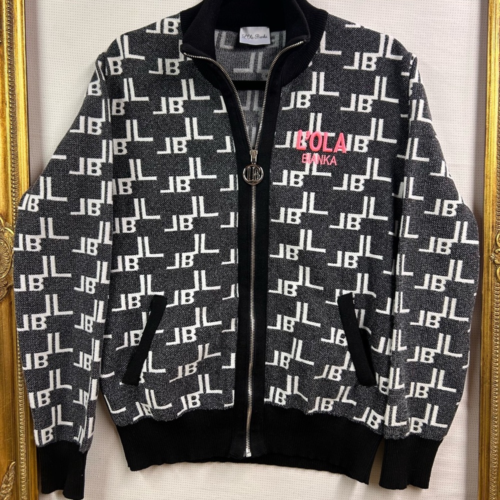 L’ola Bianka Black and White Women’s Jacket M